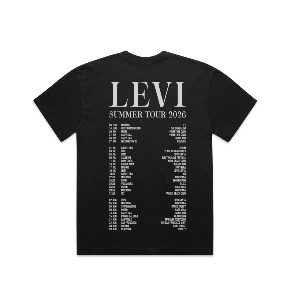LEVI Tour T-shirt Black
