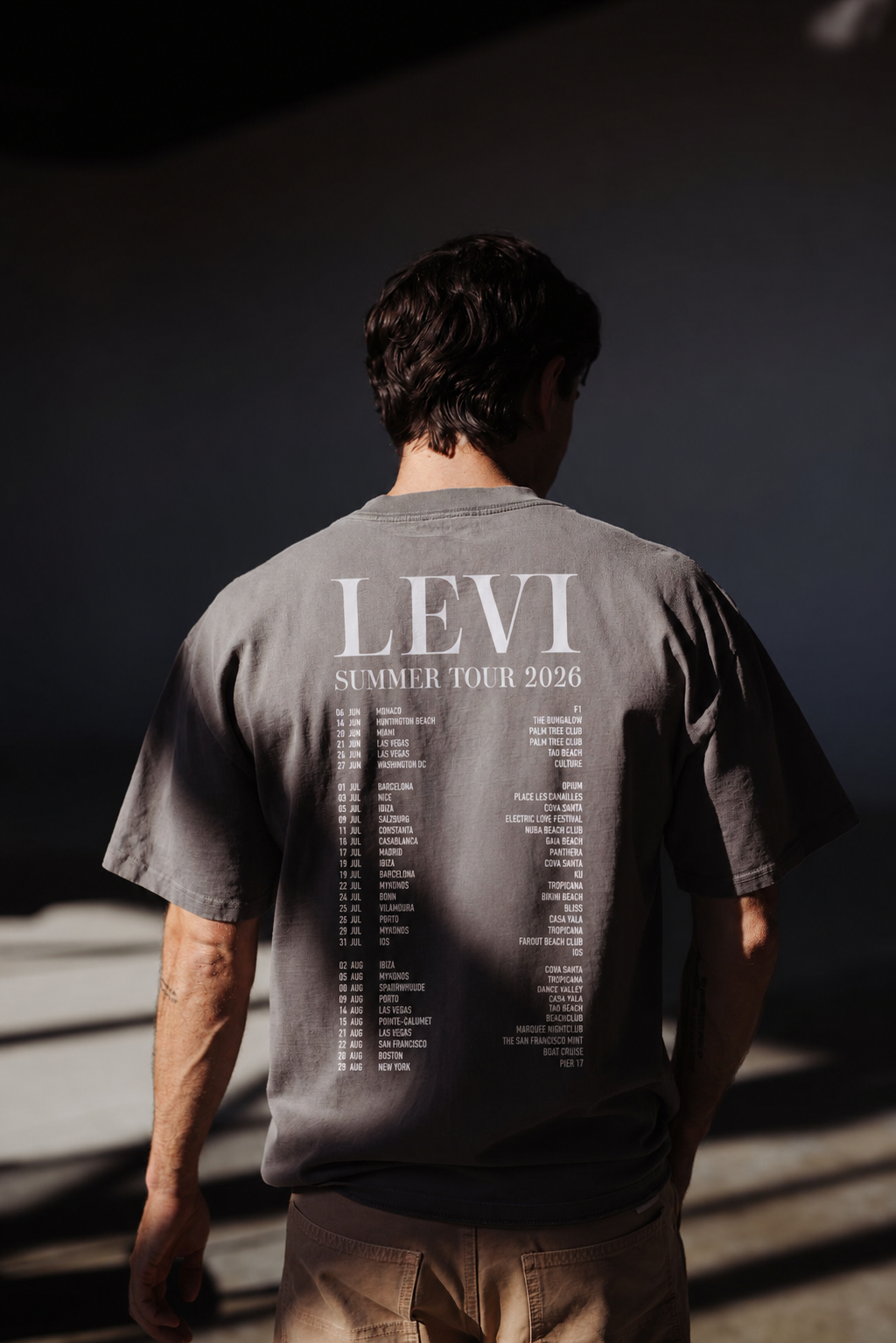 LEVI Tour T-shirt Pepper
