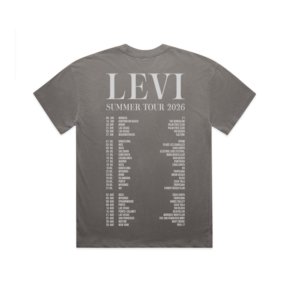 LEVI Tour T-shirt Pepper